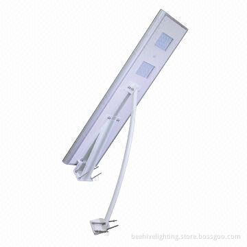 Solar Energy Streetlight with All-in-one, 25W Power, Integrated, Motion Sensor